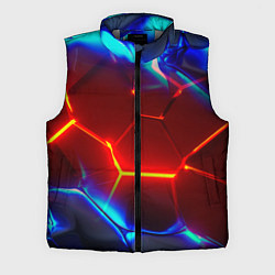 Мужской жилет Красные плиты с ярким светом, цвет: 3D-светло-серый