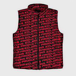 Мужской жилет Kojima pattern game