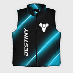 Мужской жилет Destiny неоновые лампы, цвет: 3D-черный
