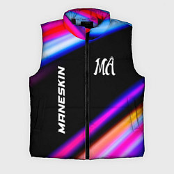 Мужской жилет Maneskin neon rock lights, цвет: 3D-черный