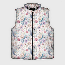 Мужской жилет Бельчонок в цветах