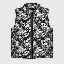 Мужской жилет Вороны в цветах