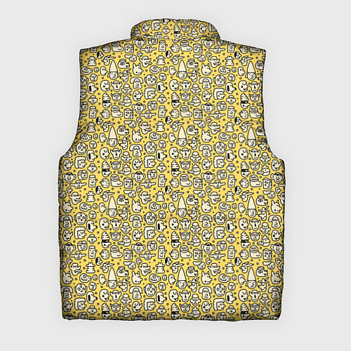 Мужской жилет Человечки в шляпе / 3D-Красный – фото 2