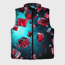 Мужской жилет Взрыв из камней, цвет: 3D-светло-серый