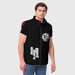 Мужской жилет GTA 5 logo, цвет: 3D-красный — фото 2