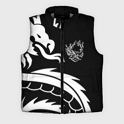 Мужской жилет Samurai dragon steel japan, цвет: 3D-светло-серый