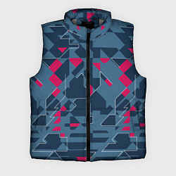 Мужской жилет Геометрическая математика узора