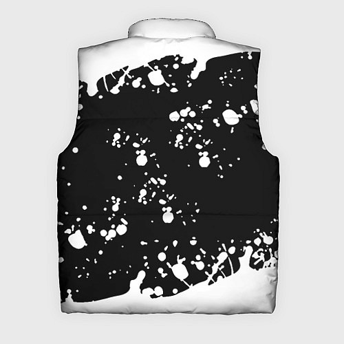 Мужской жилет Assassins Creed logo краски / 3D-Черный – фото 2