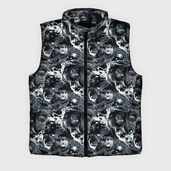 Мужской жилет Выдры купаются в речке - паттерн