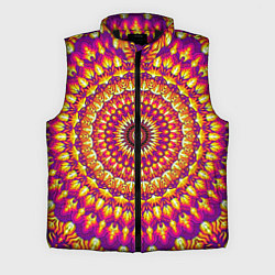 Мужской жилет Мандала пурпурного пламени