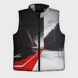 Мужской жилет Футуристичный пейзаж в стиле авангард