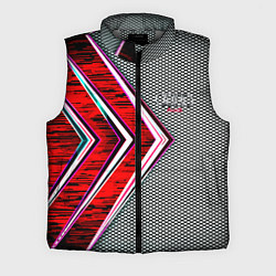 Мужской жилет Audi sport geometry car, цвет: 3D-светло-серый