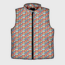 Мужской жилет Монстры и человечки