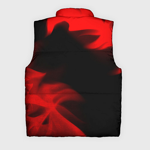 Мужской жилет FNAF - red gradient вертикально / 3D-Черный – фото 2