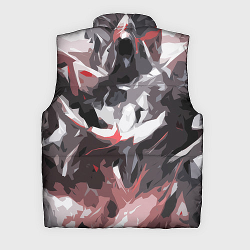 Мужской жилет Абстрактный узор черно-серый / 3D-Черный – фото 2