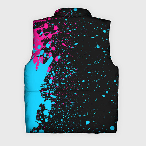 Мужской жилет Kuromi - neon gradient по-вертикали / 3D-Черный – фото 2