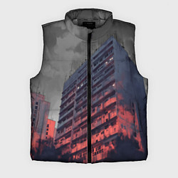Мужской жилет Сумрачный спальный район