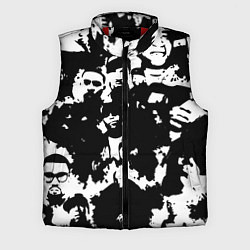 Мужской жилет Все рэперы черно белый, цвет: 3D-красный