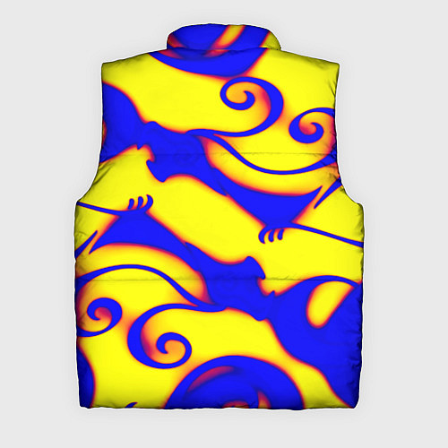 Мужской жилет Аниме драконы неон / 3D-Черный – фото 2