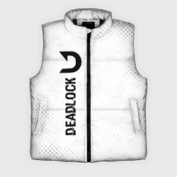 Мужской жилет Deadlock glitch на светлом фоне по-вертикали
