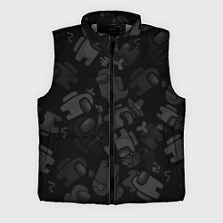 Мужской жилет Among us персонажи на черном