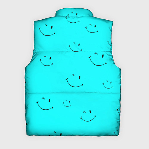 Мужской жилет Подмигивающая улыбка / 3D-Красный – фото 2