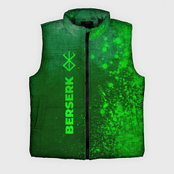 Мужской жилет Berserk - green gradient по-вертикали