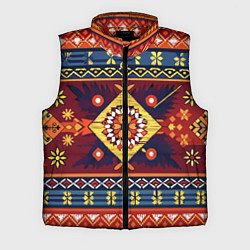 Мужской жилет Стиль советского ковра узоры и орнамент