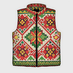 Мужской жилет Классические русские узоры и орнамент
