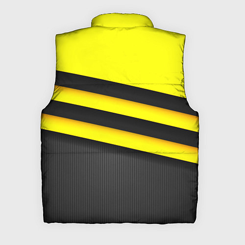 Мужской жилет Герб РФ геометрия линии / 3D-Светло-серый – фото 2