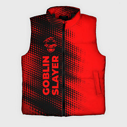 Мужской жилет Goblin Slayer - red gradient по-вертикали, цвет: 3D-черный