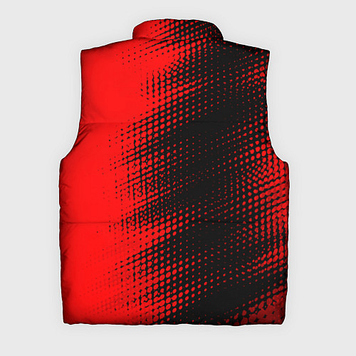 Мужской жилет Goblin Slayer - red gradient по-вертикали / 3D-Черный – фото 2