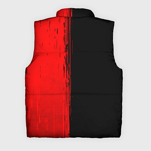 Мужской жилет Exeed - red gradient по-вертикали / 3D-Черный – фото 2