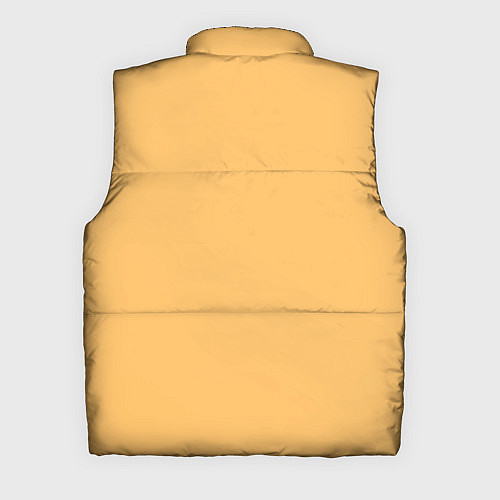 Мужской жилет Эмоция радости - желтый / 3D-Черный – фото 2