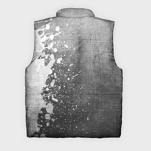 Мужской жилет Assassins Creed - grey gradient по-вертикали / 3D-Черный – фото 2