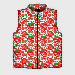 Мужской жилет Клубничный паттерн
