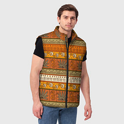 Мужской жилет В африканском стиле, цвет: 3D-черный — фото 2