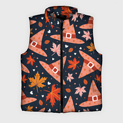 Мужской жилет Шляпа в осенних листьях