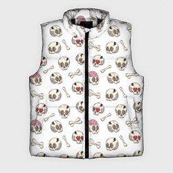 Мужской жилет Черепки
