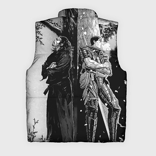Мужской жилет Berserk and Miyamoto Musashi / 3D-Черный – фото 2