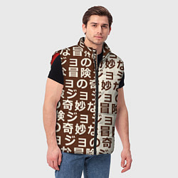 Мужской жилет Japan pattern, цвет: 3D-красный — фото 2