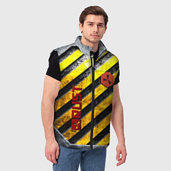 Мужской жилет RUST grunge, цвет: 3D-черный — фото 2