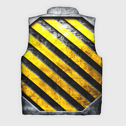 Мужской жилет RUST grunge / 3D-Черный – фото 2