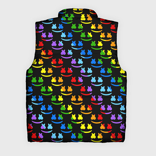 Мужской жилет Marshmello pattern neon / 3D-Светло-серый – фото 2