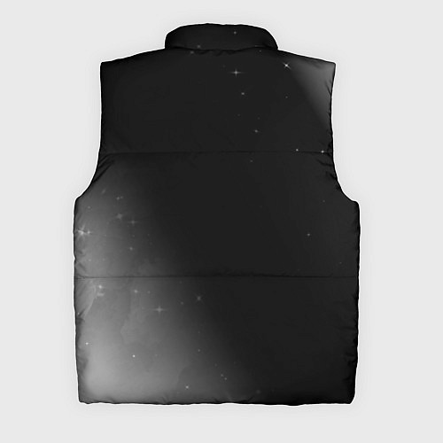 Мужской жилет Stumble Guys glitch на темном фоне вертикально / 3D-Черный – фото 2