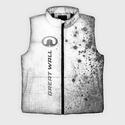 Мужской жилет Great Wall - white gradient по-вертикали