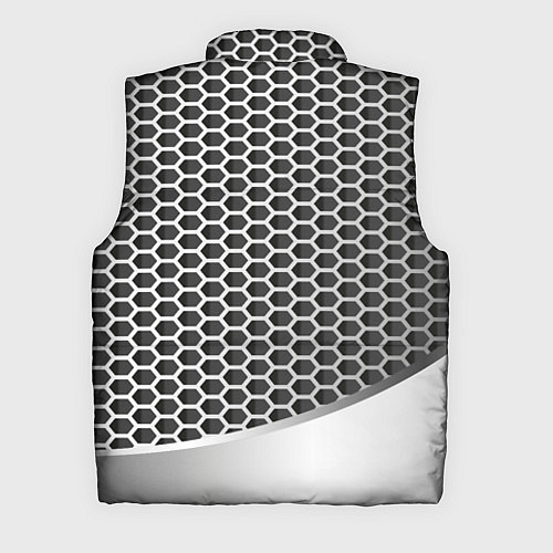 Мужской жилет Volkswagen metal motors / 3D-Светло-серый – фото 2