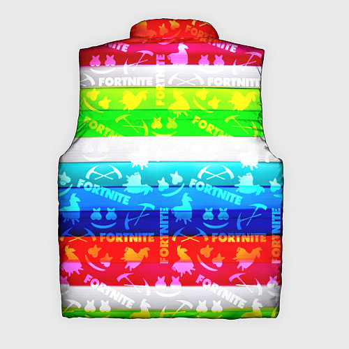 Мужской жилет Fortnite color line / 3D-Черный – фото 2