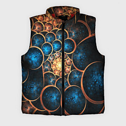 Мужской жилет Оптическая абстракция круги