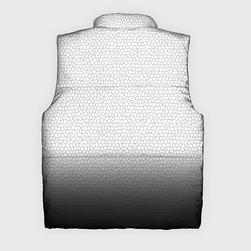 Мужской жилет Opel с эмблемой градиент чёрно-белый / 3D-Черный – фото 2